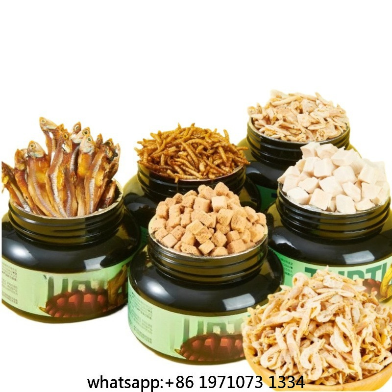 Food Snacks High In Protein - Alimento para Tartarugas Saudável, Snacks Liofilizados