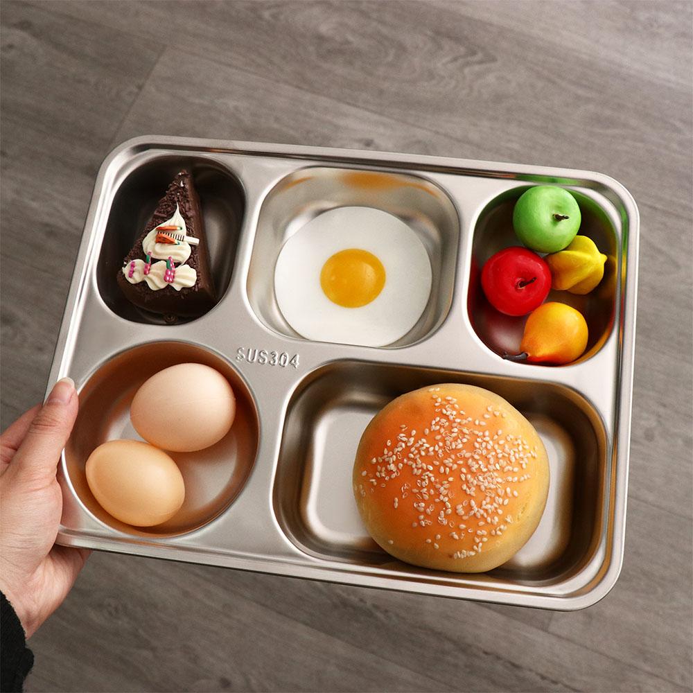 Prato Retangular de Aço Inoxid - Food Platter Snacks avaliação e preço