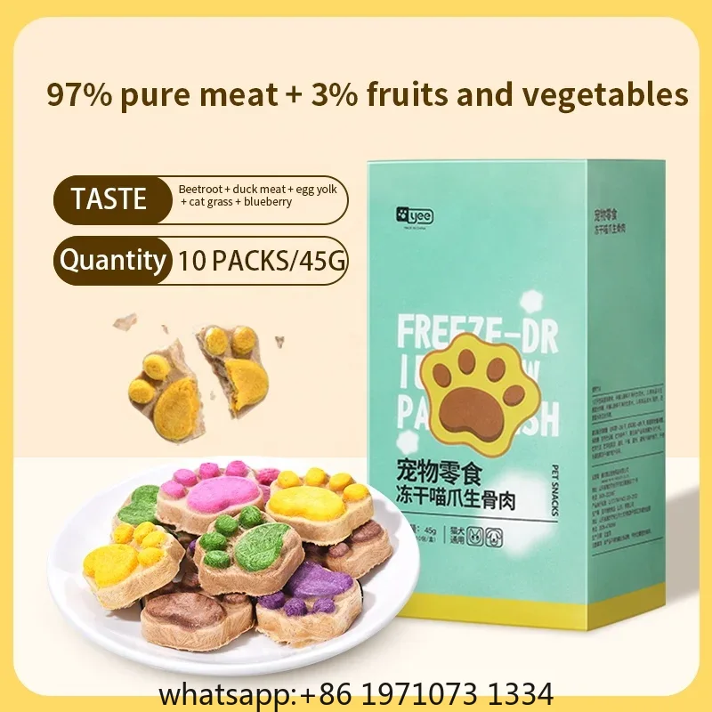 Petiscos Liofilizados para Gat - Food Snacks High In Protein avaliação e preço