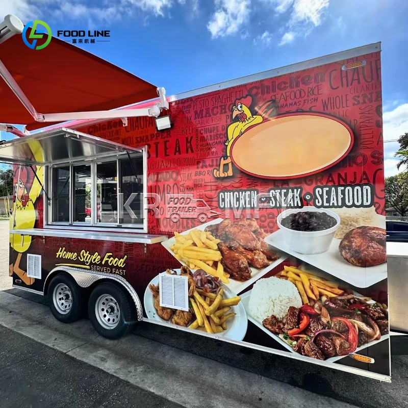 Carrinho de reboque de comida  - Food Snacks Catering avaliação e preço