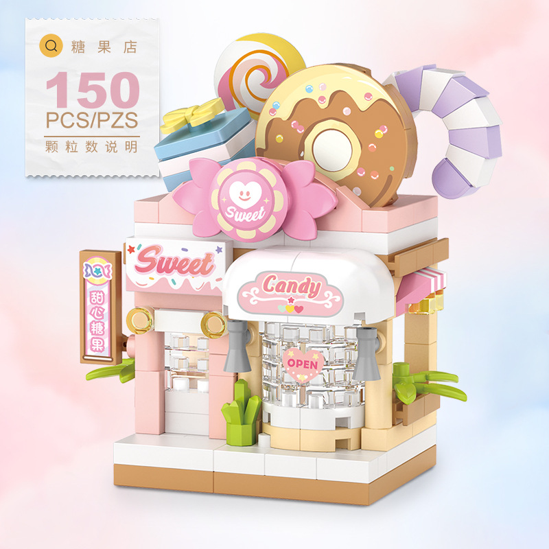 Série Food Shop Street - Kit d - Food City Snacks avaliação e preço