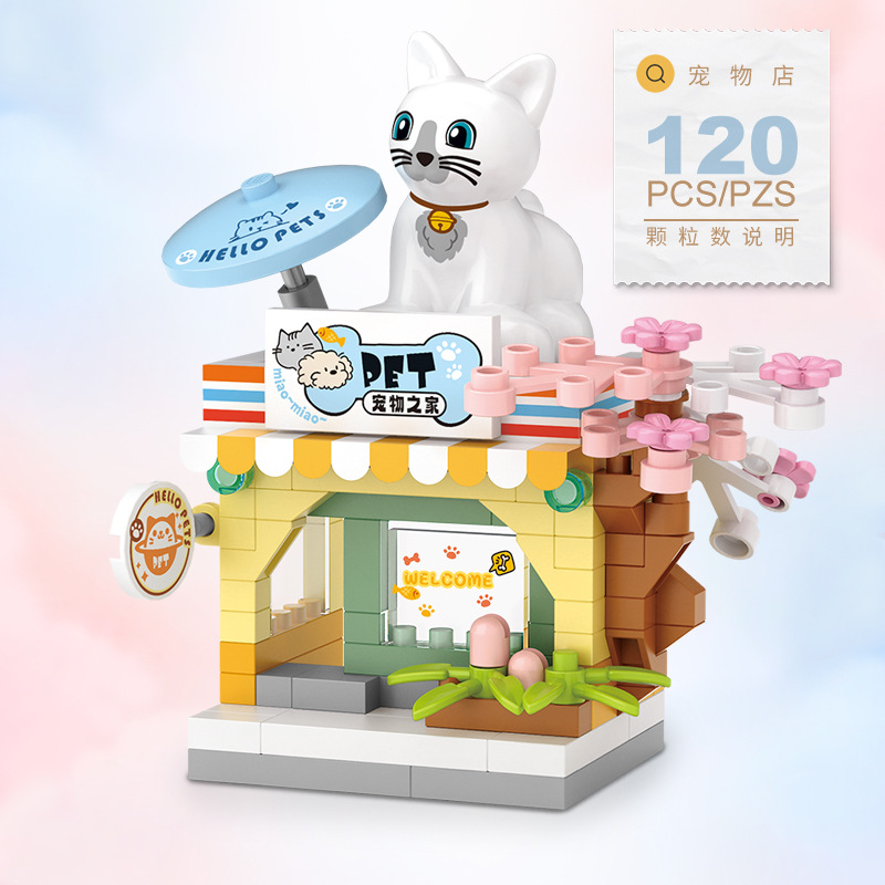 Série Food Shop Street - Kit d - Food City Snacks avaliação e preço