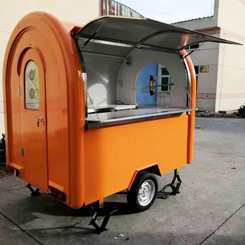 Carrinho de Comida Móvel para  - Food Snacks Catering avaliação e preço