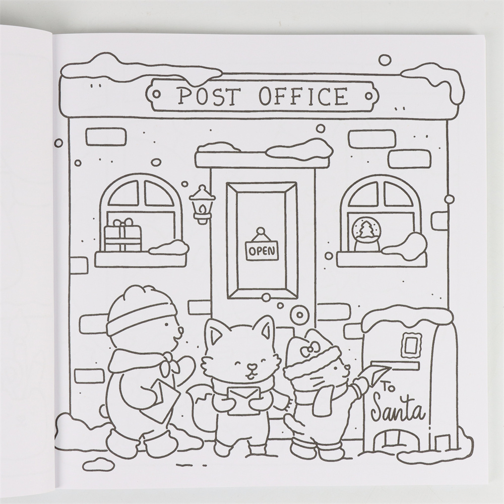 Livro de colorir de Natal Fuzz - Food Y Snacks Coloring Book avaliação e preço