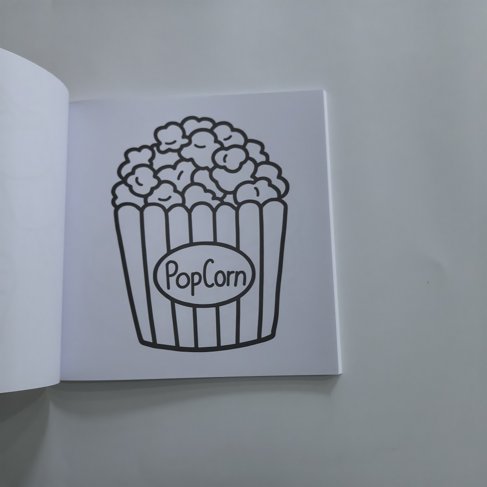 Livro de Colorir de Comidas, B - Food Y Snacks Coloring Book avaliação e preço