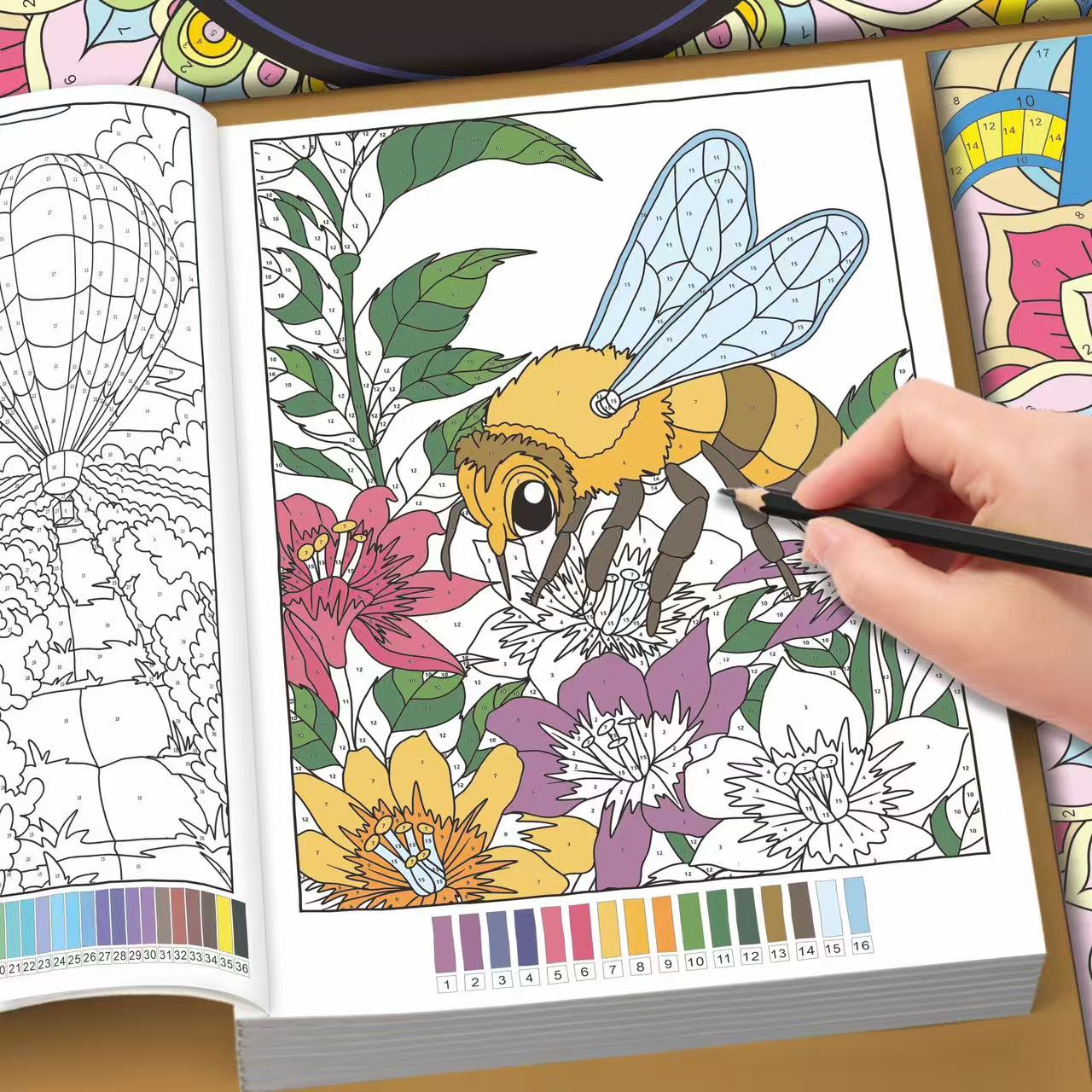 Livro de Colorir por Número pa - Food Y Snacks Coloring Book avaliação e preço