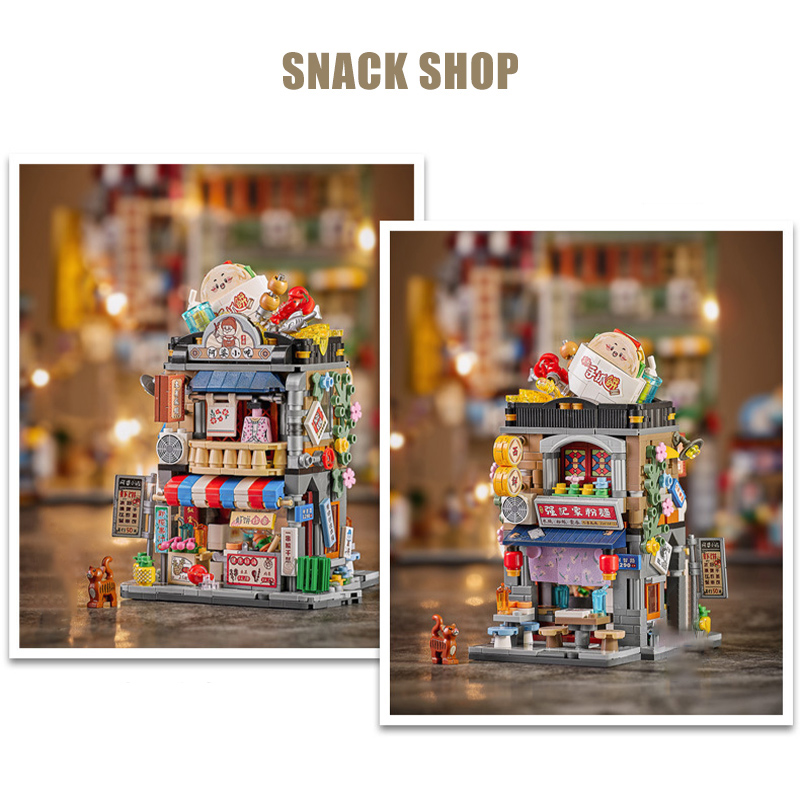 Cidade hong kong retro quadra  - Food City Snacks avaliação e preço