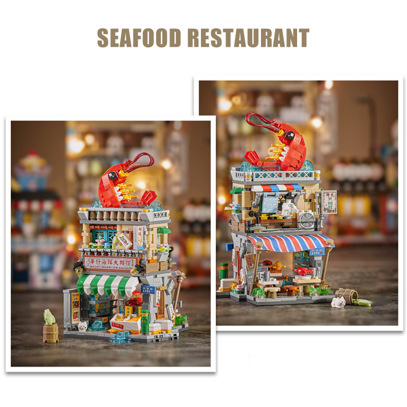 Cidade hong kong retro quadra  - Food City Snacks avaliação e preço