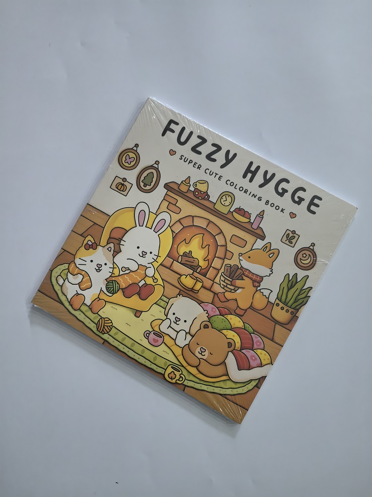 FUZZY HYGGE Livro para colorir - Food Y Snacks Coloring Book avaliação e preço