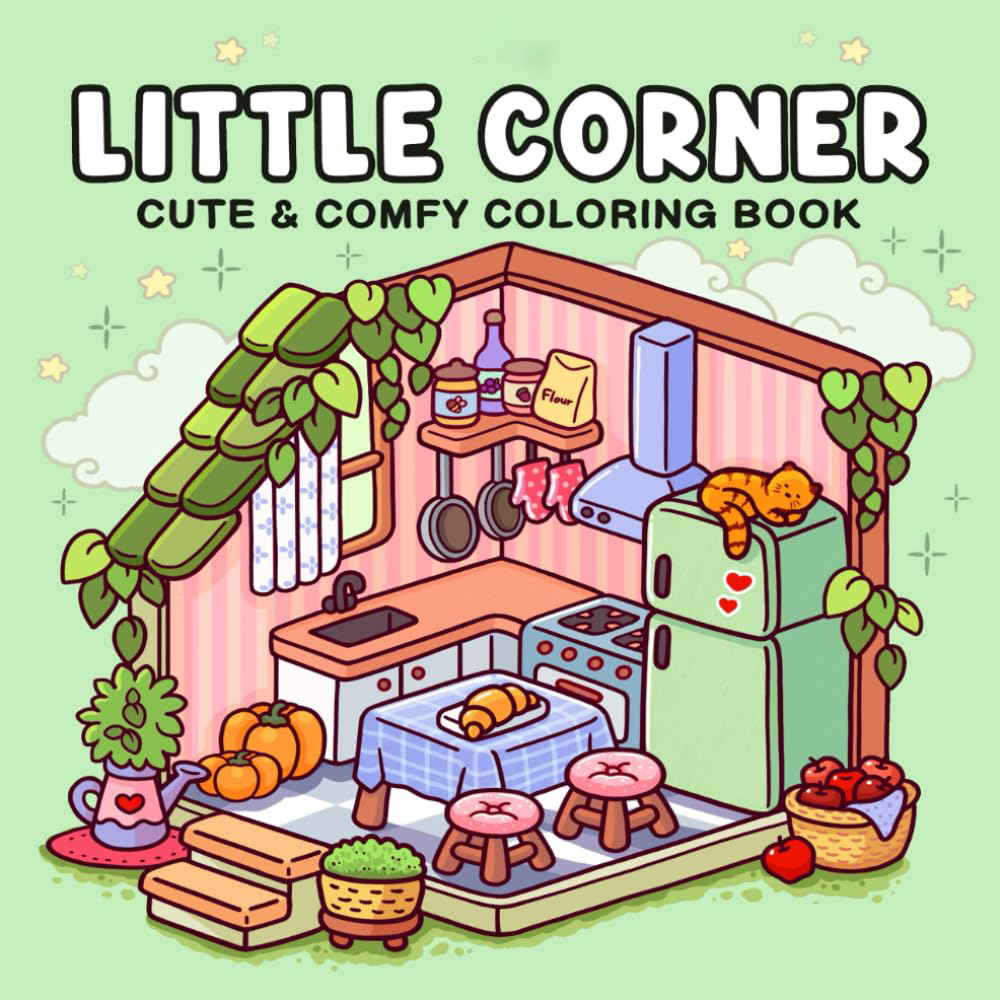 Livro de colorir fofo e confor - Food Y Snacks Coloring Book avaliação e preço