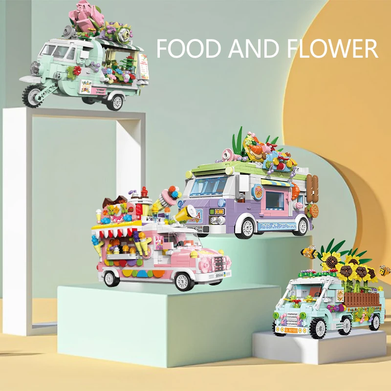 City Street View Building Bloc - Food City Snacks avaliação e preço