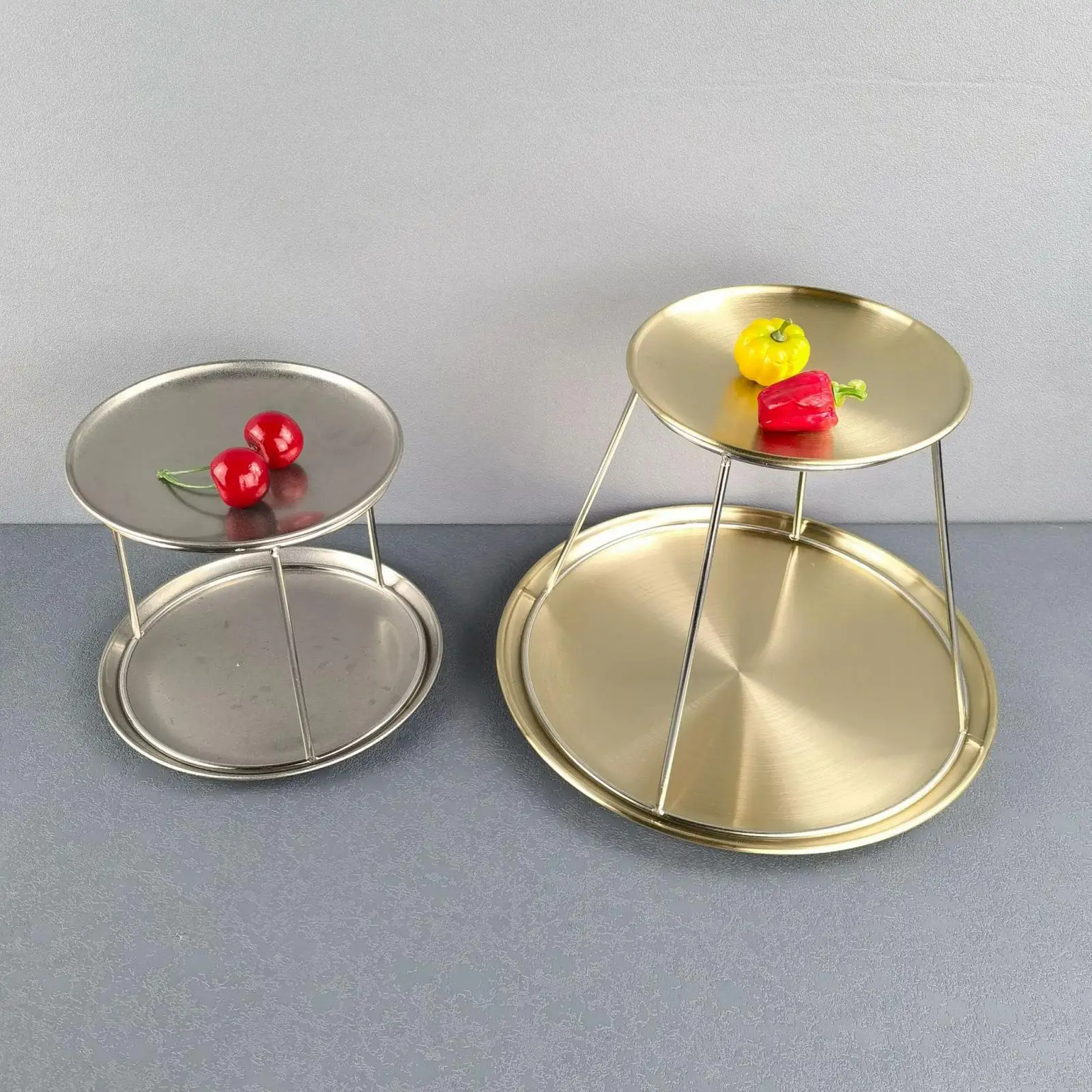 1 conjunto de Suporte de Aço I - Food Platter Snacks avaliação e preço